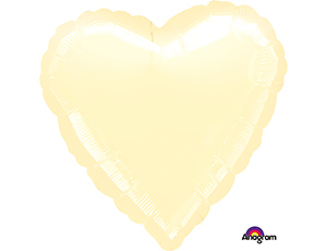 Сердце Металликк Айвори 32" (Анаграм) / 1204-0562