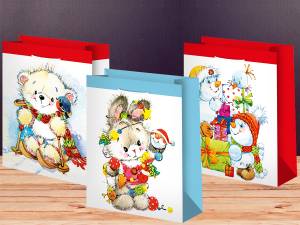 Пакет подарочный 12*15 см/ ч45246