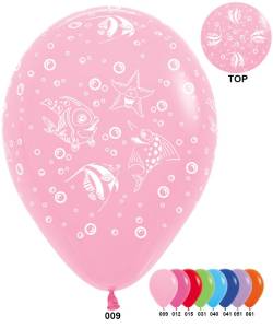 Веселые рыбки 12" пастель