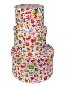 Коробка 23*23*12 см "Подарки"