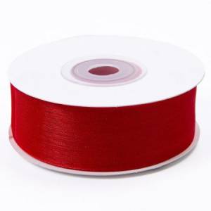 Лента Шифон 2,5 см.*22,85 м. Красная / 4887106