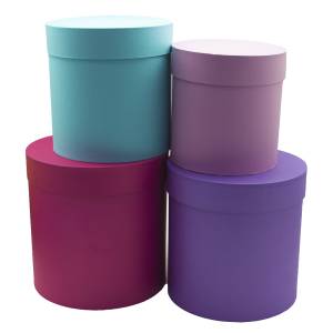 Коробка "Микс цветов" 18*18*18 см 