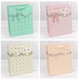 Пакет подарочный 26*32*13 см. "Леди" (микс) / 000154С