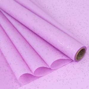 Пленка матовая Алмазные искры, светлая мальва 0,6*10 м/87998155