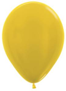 12" Желтый металлик12 шт (Колумбия)