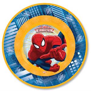 Тарелки  "Человек-паук" 17 см. 6шт.