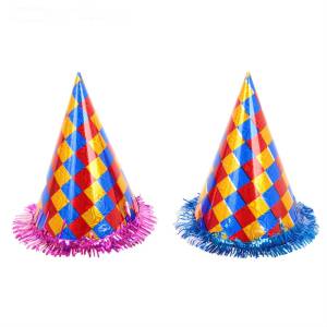 Карнавал. колпак "Цветной квадрат" ( 6 шт.) 511347