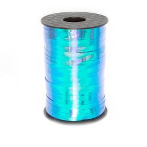 Лента голография 5 мм*400м Голубая