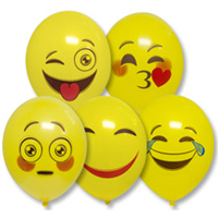 Эмоции Смайлик 2 цв 14" 