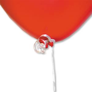 Лента с зажимом для шара