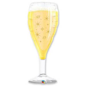 Бокал Шампанского/ 1207-1336 (Qualatex)