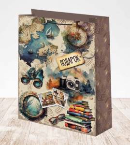 Пакет подарочный 41*56*24 см./ 88040806