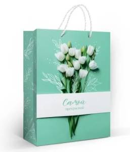 Пакет подарочный (МL) 31*22 см / 10000212