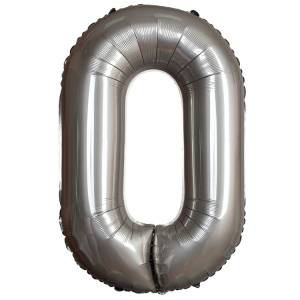 Цифра "0" - SLIM Moonlight Silver / Flexmetal 1207-6100