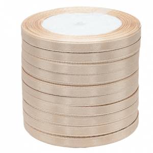 Лента атлас пшеничный 0,6 мм*22,85 м в уп. (10 шт) / 88043974