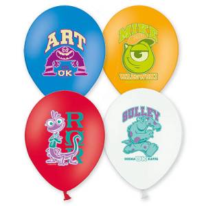 Набор шаров рис Disney Монстры 30 см 5 шт