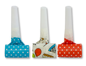 Язычок гудок бум.с рисунком ассорти