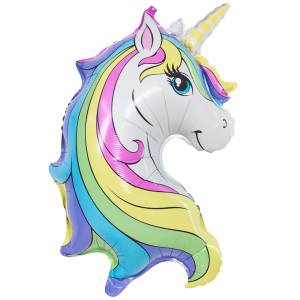 32" Голова Нежный Единорог / Китай 19783