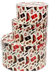 Коробка 20*20*10 см "Стильная леди"