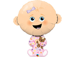 Малыш девочка (Qualatex) /1207-3438