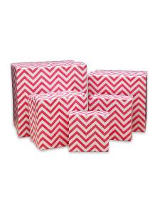 Коробка 10*10*7 см "Розовый павлин"