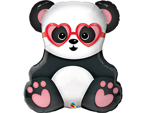 Панда влюбленная (Qualatex)