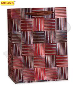 Пакет подарочный M / ПП-4133 18*23*10 см. голография