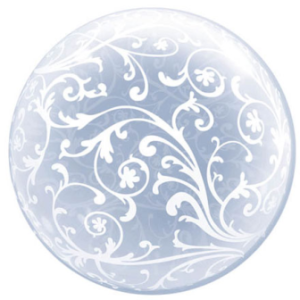 Bubble Deco 20"  Узор (Qualatex) /1202-1254