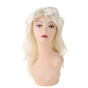 Парик блондинка волнистые волосы 730856