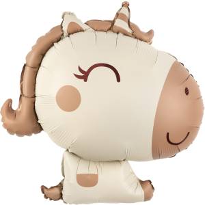 31" Милый единорог, бежевый сатин / Китай 26655