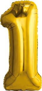 Цифра 1 - 32" Золото (Россия) / 759172