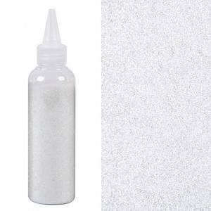 Глиттер Белый, 60 гр в банке