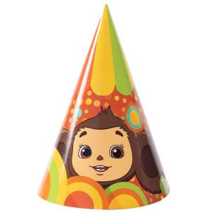 Колпак "Чебурашка" 6 шт./ 1501-6531