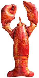 22" Лобстер красный (для воздуха) / Китай 27725