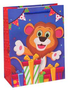 Пакет подарочный ППК-1929 26*32*10 см с мат ламинацией