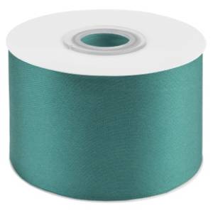 Лента атлас карибский голубой 50 мм*22,85 м 