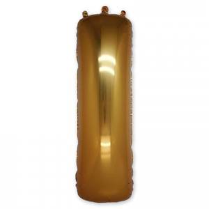 Буква "I" - золото/MD