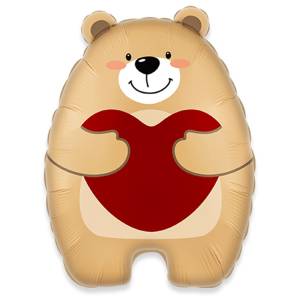 24" Мишка влюбленнный / Китай 1207-6660