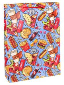 Пакет подарочный ХL/ППК-7474 32.4*44.5*10.2 см с матов. ламинацией