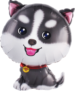 27" Щенок Хаски / Китай 21724/ 1207-5077