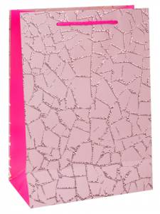 Пакет подарочный ПКП-3099 18*24*8,5 см с мат ламиацией и тиснением фольг.