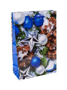 Пакет подарочный ПКП-8880 26,4*32,7*8 см с глянц. ламинацией 