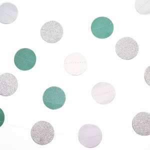 Гирлянда-подвеска "Круг" голубой микс 200 см /62244028