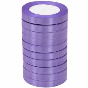 Лента атлас сиреневый 12 мм*22,85 м L12044/88017654