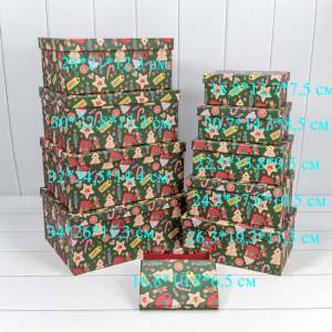 Коробка 24,3*17,6*10,5 см "Новый Год"