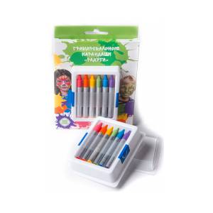 Грим карандаши "Радуга" 6 цв./020103