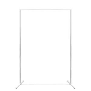 Арка для шаров 1*1,8 м. прямоугольная металл, белая / 6233786