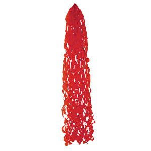 Спираль-тассел красная 1,1 м/ 6224025