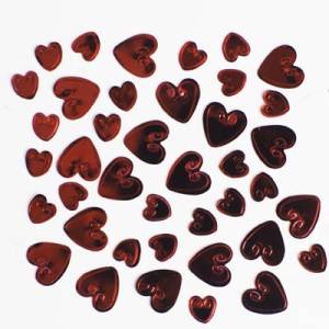 Конфетти  "Красные сердца", 14 гр.