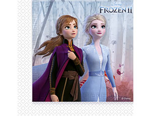 Салфетки бумажные "Холодное сердце II ЭКО" 33 см, 20 шт./1502-4520